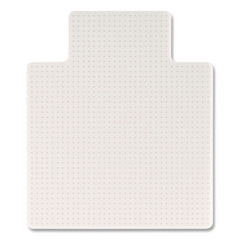 Deflecto 45 in. x 53 in. OceanMat Lipped Carpet Chair Mat - Clear