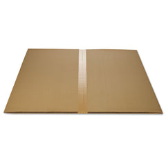 Deflecto 46 in. x 60 in. Flat Packed EconoMat All Day Use Chair Mat for Hard Floors - Clear