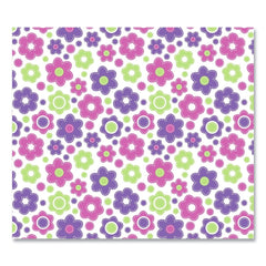 Deflecto FashionMat 35 in. x 40 in. Chair Mat - Daisies (1/Carton)