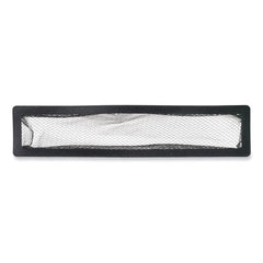 Deflecto 4 in. x 12 in. x 0.1 in. Register Nets - Black