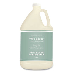 Diversified Hospitality Solutions 002256EA Terra Pure 1-Gallon Bottle Conditioner - Green Tea and Lemongrass Scent