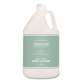 Diversified Hospitality Solutions Terra Pure 1-Gallon Bottle Lotion - Green Tea and Lemongrass Scent