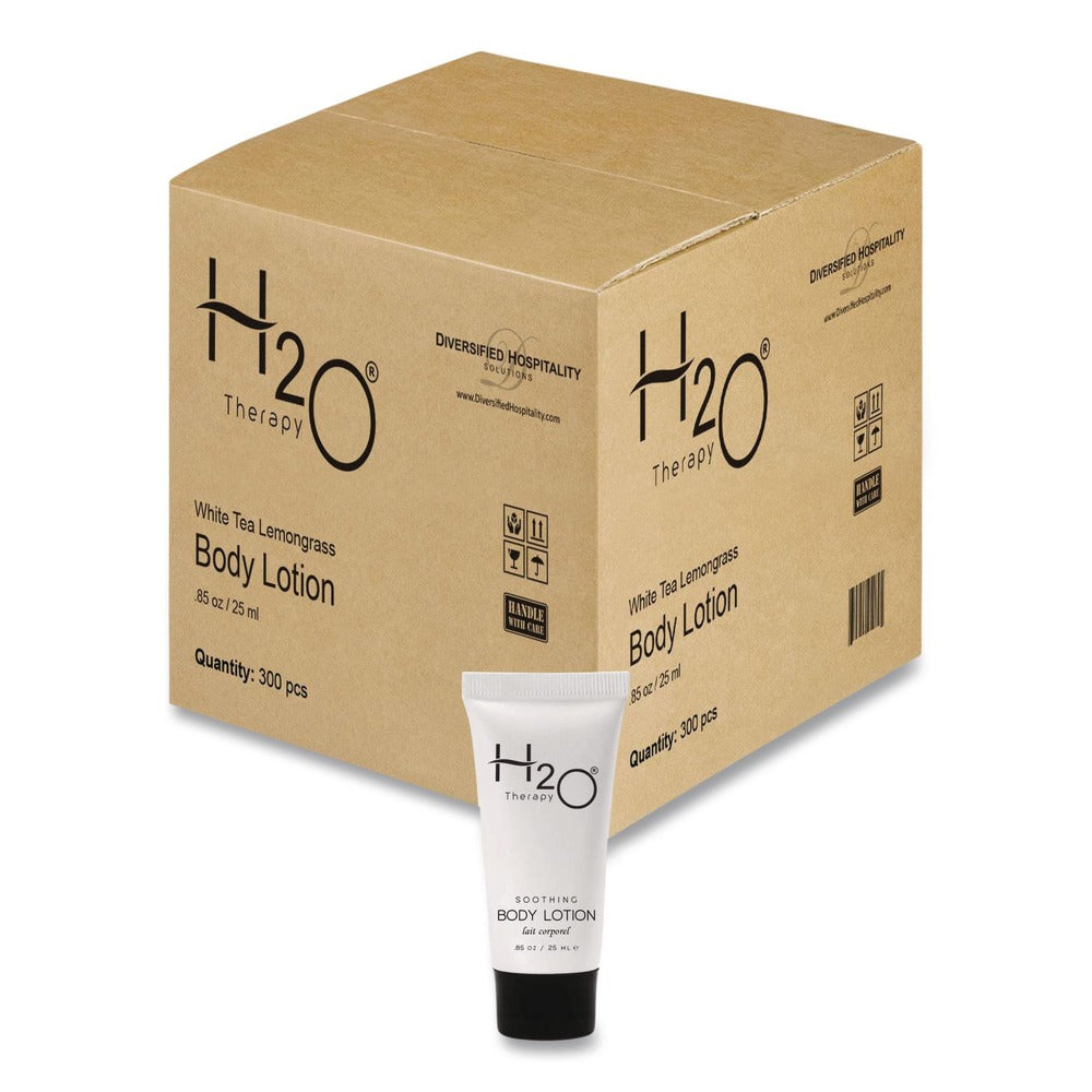 Diversified Hospitality Solutions H2O Therapy 0.85 oz Single-Use Body Lotion (300/Carton)
