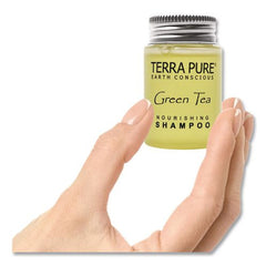 Diversified Hospitality Solutions Terra Pure 1 oz Shampoo - Green Tea Lemongrass (300/Carton)