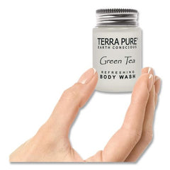 Diversified Hospitality Solutions Terra Pure 1 oz Body Wash - Green Tea Lemongrass (300/Carton)