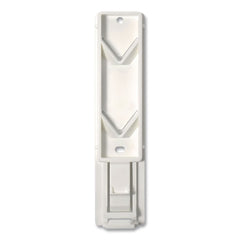 Diversified Hospitality Solutions EcoLux 1.19 in. x 0.44 in. x 5.69 in. Single Air Dispenser Bracket - White (24/Carton)