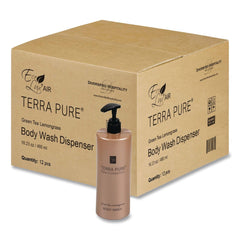 Diversified Hospitality Solutions Terra Pure 16.23 oz Body Wash - Green Tea Lemongrass (12/Carton)