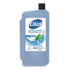 Dial Professional 1 Liter Body Wash Refill - Spring Water Scent (8/Carton)