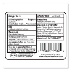 Dial Professional 1.5 oz. Roll-On Bottle Anti-Perspirant Deodorant - Crystal Breeze (48/Carton)