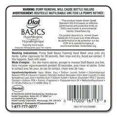 Dial Professional 1.2 Liter Basics Hypoallergenic Foaming Hand Wash Refill for FIT Manual Dispenser - Honeysuckle Scent