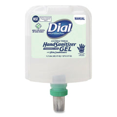 Dial Professional 1.2 Liter Antibacterial Foaming Hand Sanitizer Refill for Dial 1700 V Dispenser - Fragrance-Free (3/Carton)