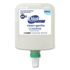 Dial Professional CleanPlusGentle 1.7 Liter Antibacterial Foaming Hand Wash Refill for 1700 Dispenser - Fragrance-Free (3/Carton)