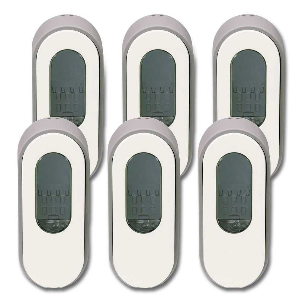 Dial Professional 3.75 in. x 3.38 in. x 8.75 in. 15 oz Versa Dispenser for Cartridge Refills - Light Gray/White (6/Carton)
