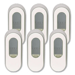 Dial Professional 3.75 in. x 3.38 in. x 8.75 in. 15 oz Versa Dispenser for Pouch Refills - Light Gray/White (6/Carton)