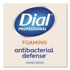 Dial Professional Antibacterial Defense 1 gallon Foaming Hand Wash - Original Scent (4/Carton)