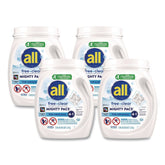 Dial 72613 46880 MIGHTY PACS Free Clear Laundry Detergent (4/Carton)