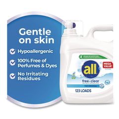 Dial 154 oz Free Clear HE Laundry Detergent (2/Carton)