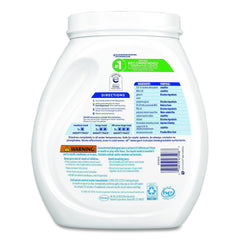 Dial MIGHTY PACS Free Clear Laundry Detergent (4/Carton)