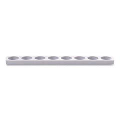 Prang Refillable Oval Watercolor Tray, White, 12/Pack
