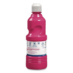 Prang 16 oz. Dispenser-Cap Bottle Ready-to-Use Tempera Paint - Magenta