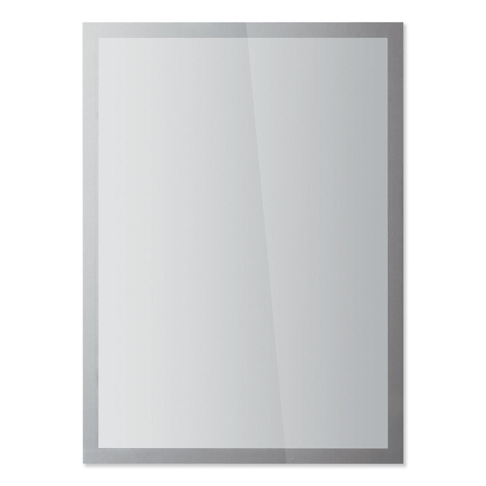 Durable 11 in. x 17 in. DURAFRAME SUN Sign Holder - Silver Frame (2/Pack)