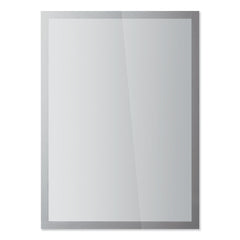 Durable 11 in. x 17 in. DURAFRAME SUN Sign Holder - Silver Frame (2/Pack)