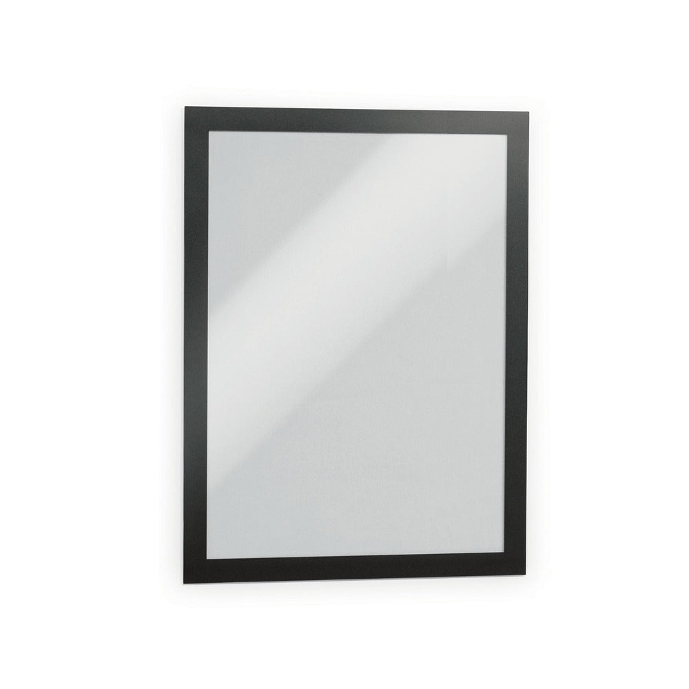 Durable DURAFRAME MAGNETIC Sign Holder Frame 13.39 x 17.87 Black Frame 2/Pack