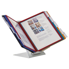 Durable 10 Panels VARIO Pro Legal Desktop Reference System - Assorted Borders and Panels