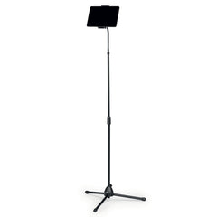 Durable TWIST Black Floor Stand for Tablet Black
