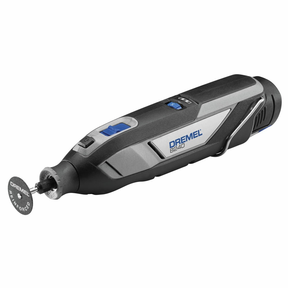Factory Reconditioned Dremel 8240-DR-RT 12V Lithium-Ion Cordless High Performance Rotary Tool Kit with 5 Accessories (2 Ah)