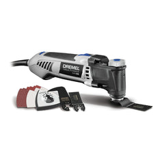Factory Reconditioned Dremel 120V 3.5 Amp Variable Speed Corded Oscillating Multi-Tool Kit