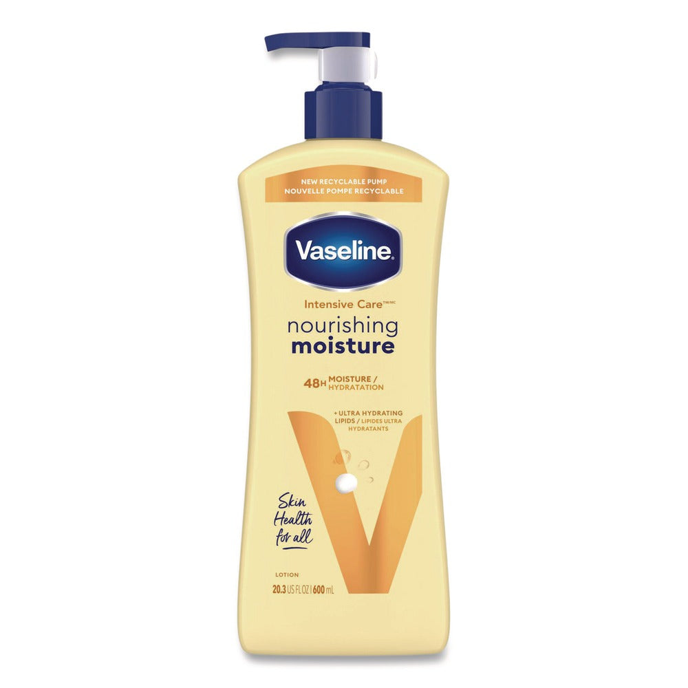 Vaseline Intensive Care 20.3 oz. Pump Bottle Essential Healing Body Lotion (4/Carton)