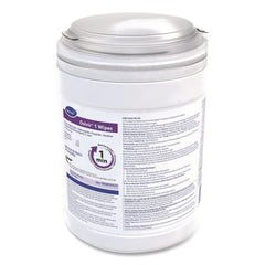 Diversey Care Oxivir 6 in. x 7 in. 1-Ply 1 Wipes (160/Canister, 12 Canisters/Carton)