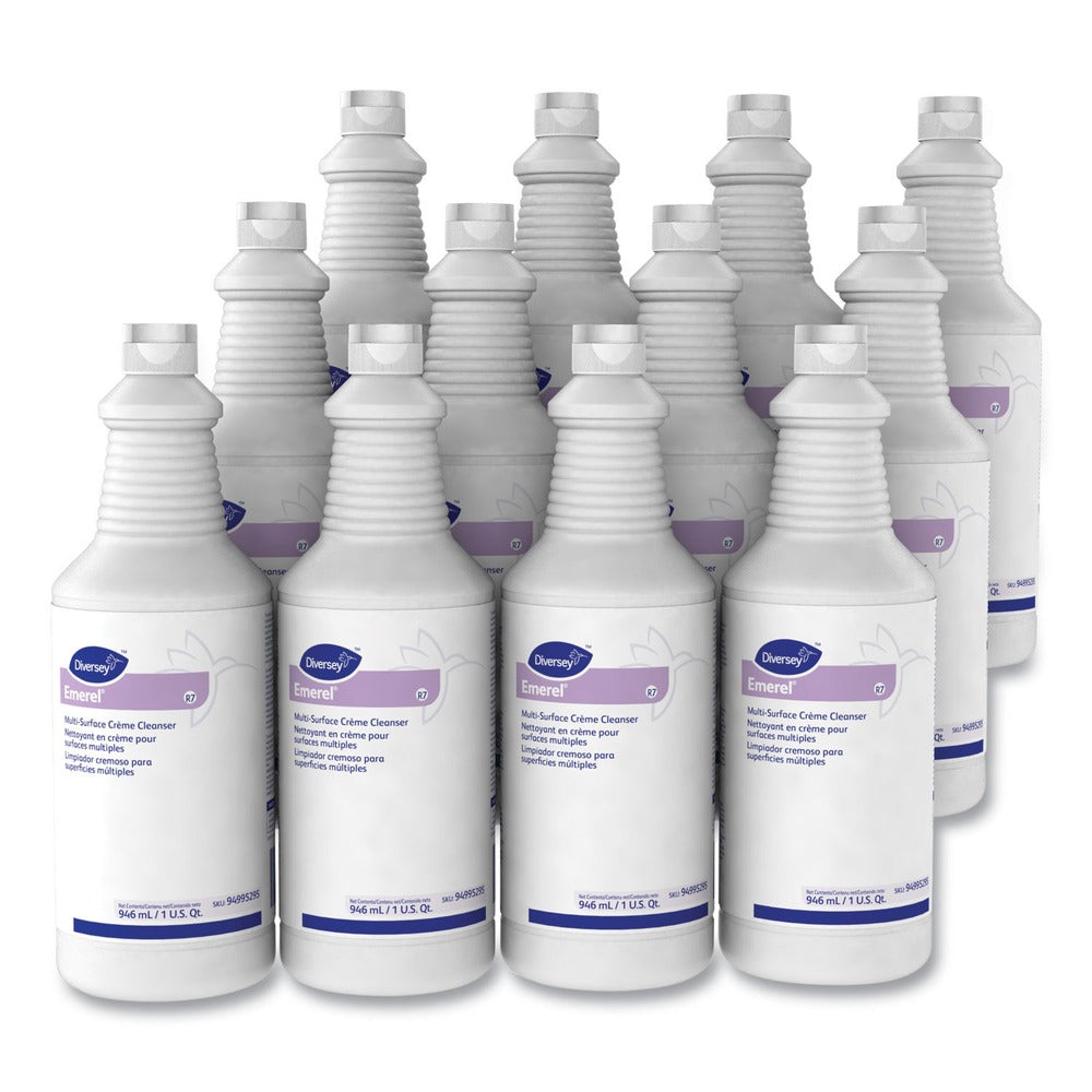 Diversey Care Emerel Fresh Scent 32 oz. Bottle Multi-Surface Creme Cleanser (12/Carton)