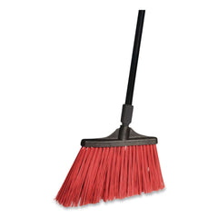 Nexstep Commercial Products MaxiStrong 56 in. Length Angle Broom - Black (6/Carton)