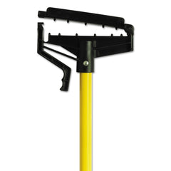 Nexstep Commercial Products 96516 60 in. Quick-Change Fiberglass Mop Handle - Yellow (6/Carton)