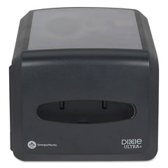 Georgia-Pacific 13.25 in. x 8.56 in. x 7.18 in. Countertop Napkin Dispenser - Black (1/Carton)