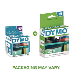 DYMO LW 1 in. x 1.5 in. Multipurpose Labels - White