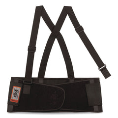 Ergodyne ProFlex 1650 Economy Elastic Back Support Brace, Small, 25-in to 30-in Waist, Black