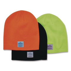 Ergodyne N-Ferno 6812 One Size Fits Most Rib Knit Beanie - Black