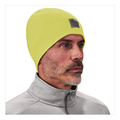 Ergodyne N-Ferno 6812 One Size Fits Most Rib Knit Beanie - Lime