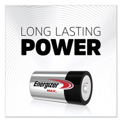Energizer MAX 1.5V Alkaline D Batteries (8/Pack)