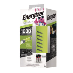 Energizer Rechargeable Lithium-Ion Pro Series Handheld High CRI Flashlight with 6 AAA Batteries - Gray/Green