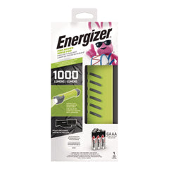 Energizer Rechargeable Lithium-Ion Pro Series Handheld High CRI Flashlight with 6 AAA Batteries - Gray/Green