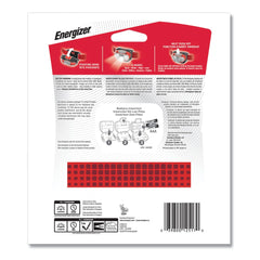 Energizer LED Headlight with 3 AAA Batteries Included - Red
