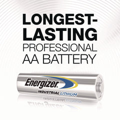 Energizer 1.5 Volts Industrial Lithium AA Battery (4/Pack)