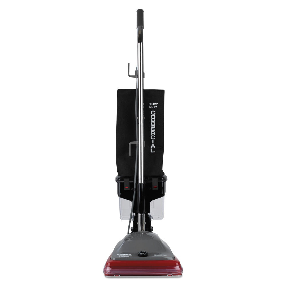 Sanitaire 12 in. Cleaning Path TRADITION Upright Vacuum - Gray/Red/Black