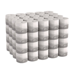 Georgia Pacific Professional 2-Ply Septic Safe Pacific Blue Basic Bathroom Tissue - White (550 Sheets/Roll, 80 Rolls/Carton)