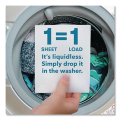ECOS 9537/EA Liquidless Laundry Detergent Sheets - Free and Clear