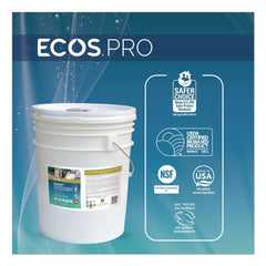 ECOS PRO 5 gal. Pail Wave Commercial Automatic Dishwasher Detergent - Free and Clear